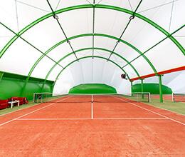 Weber Tennis Club - hala 2 korty kryte — obiekt sportowy, Gdańsk